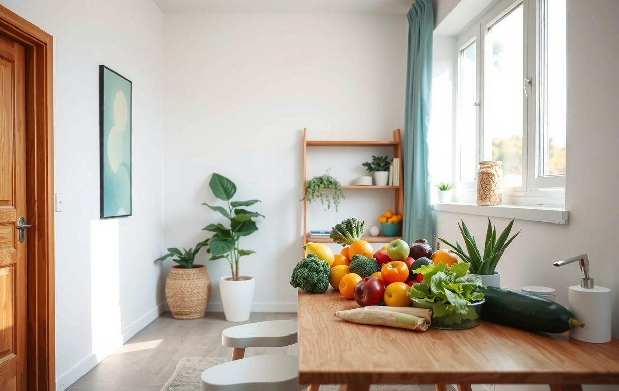 Consultation nutritionnelle dans un cadre clinique propre et moderne