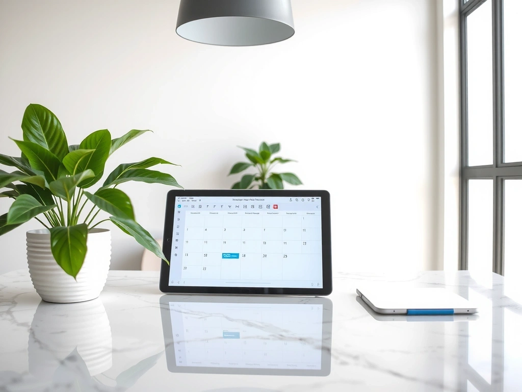 Interface de réservation numérique dans un environnement clinique